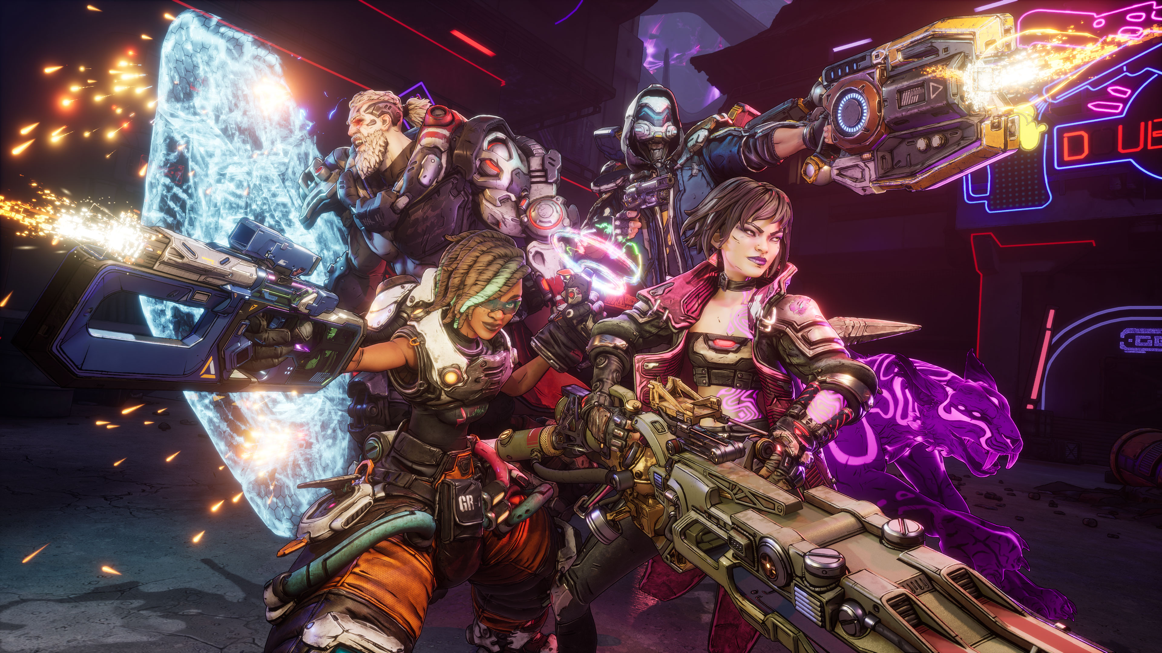 Borderlands 4 视觉（小队）